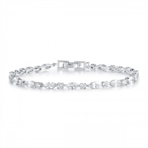 Silver table bracelet